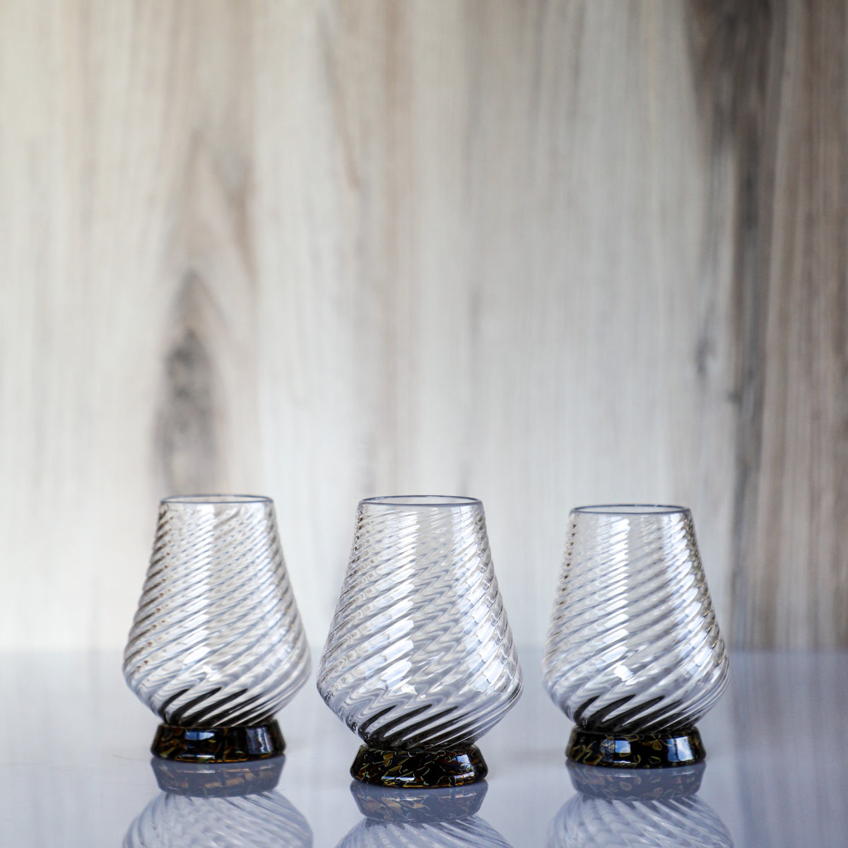 Handmade Slanted Whiskey Glasses — GlassblowerBen Hand-blown Glasses