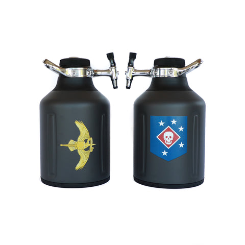 MARINE RAIDER 128 OUNCE PRESSURIZED GROWLER